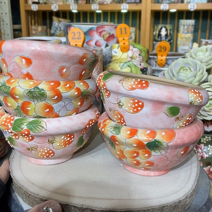 红陶景德镇艺术手绘作品