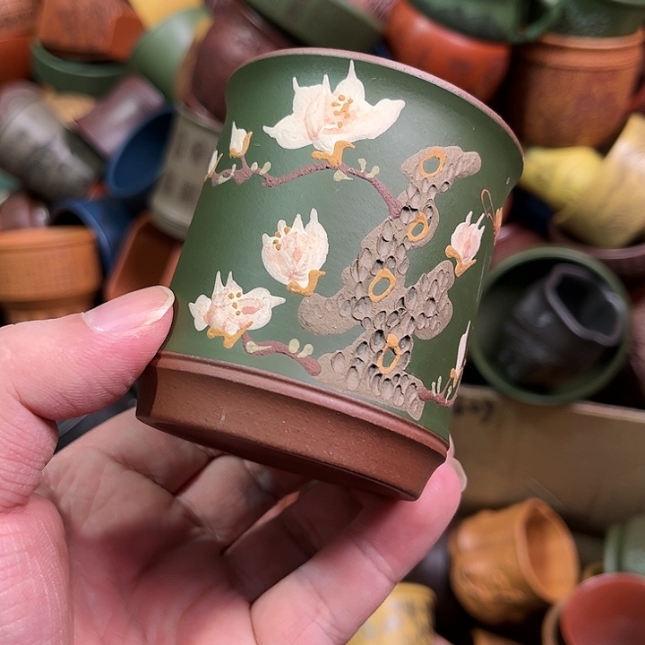 紫砂茶杯全手工紫砂主人杯