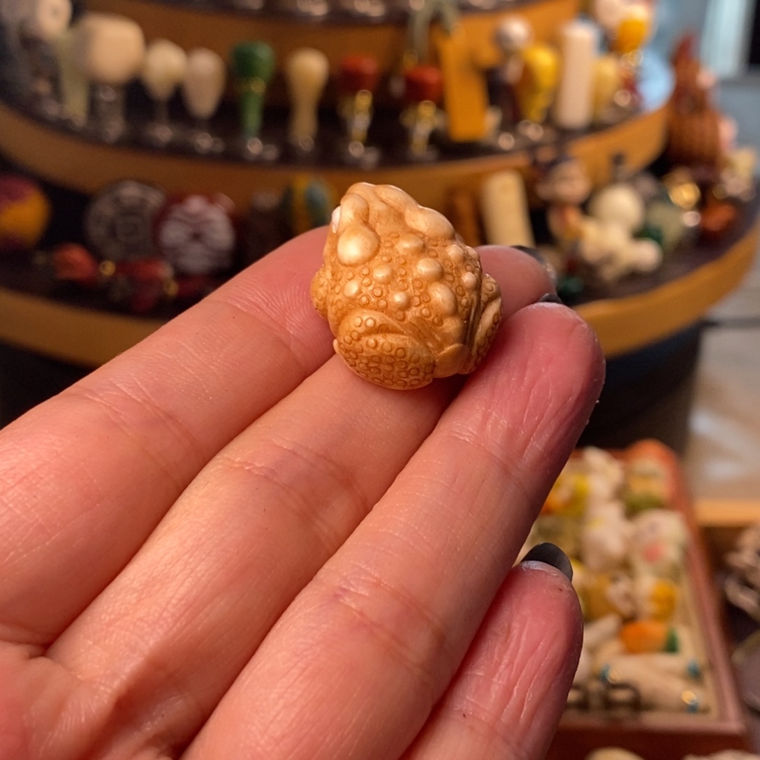 般***若菩提籽类金蟾配饰