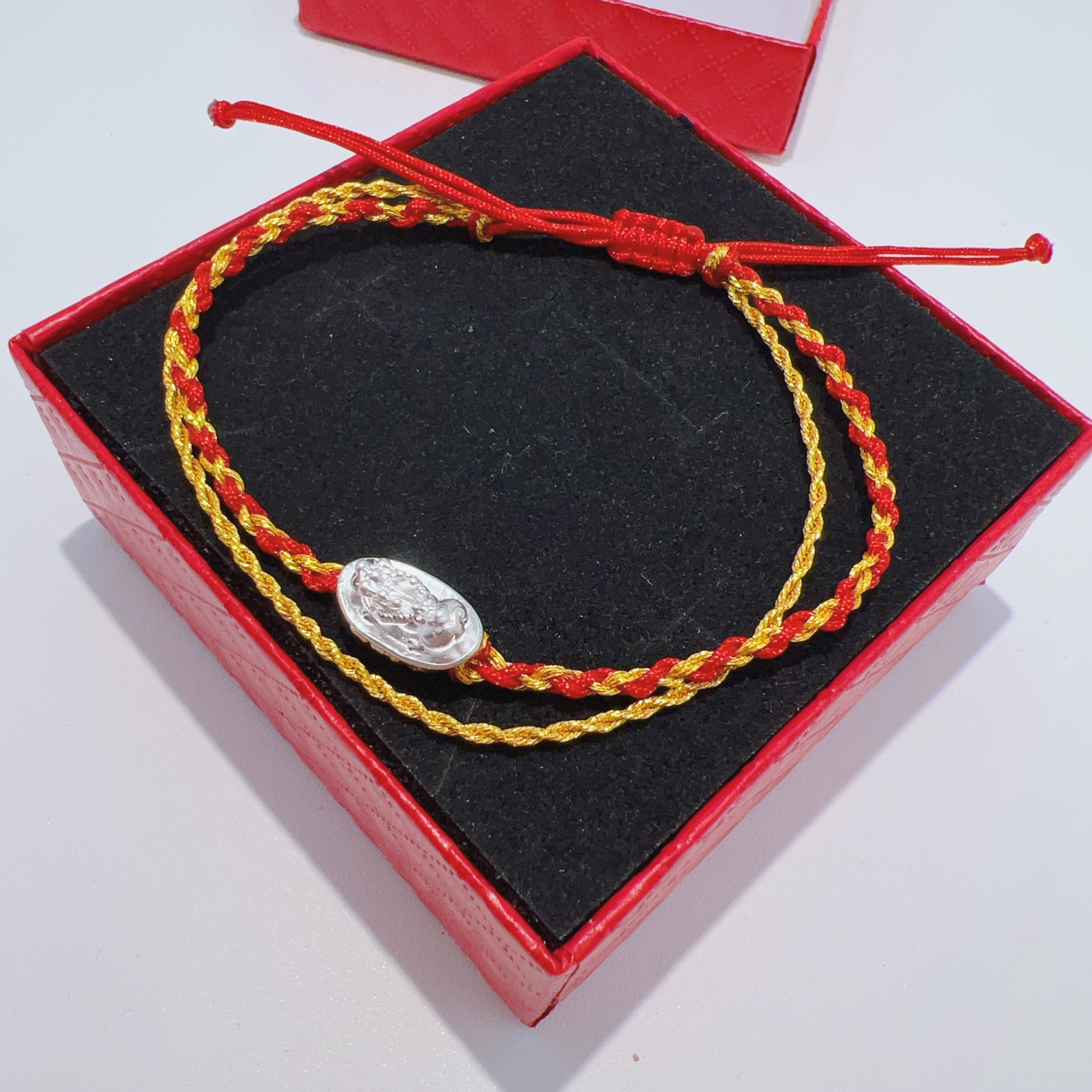 足银手链 足银999元宝貔貅手链