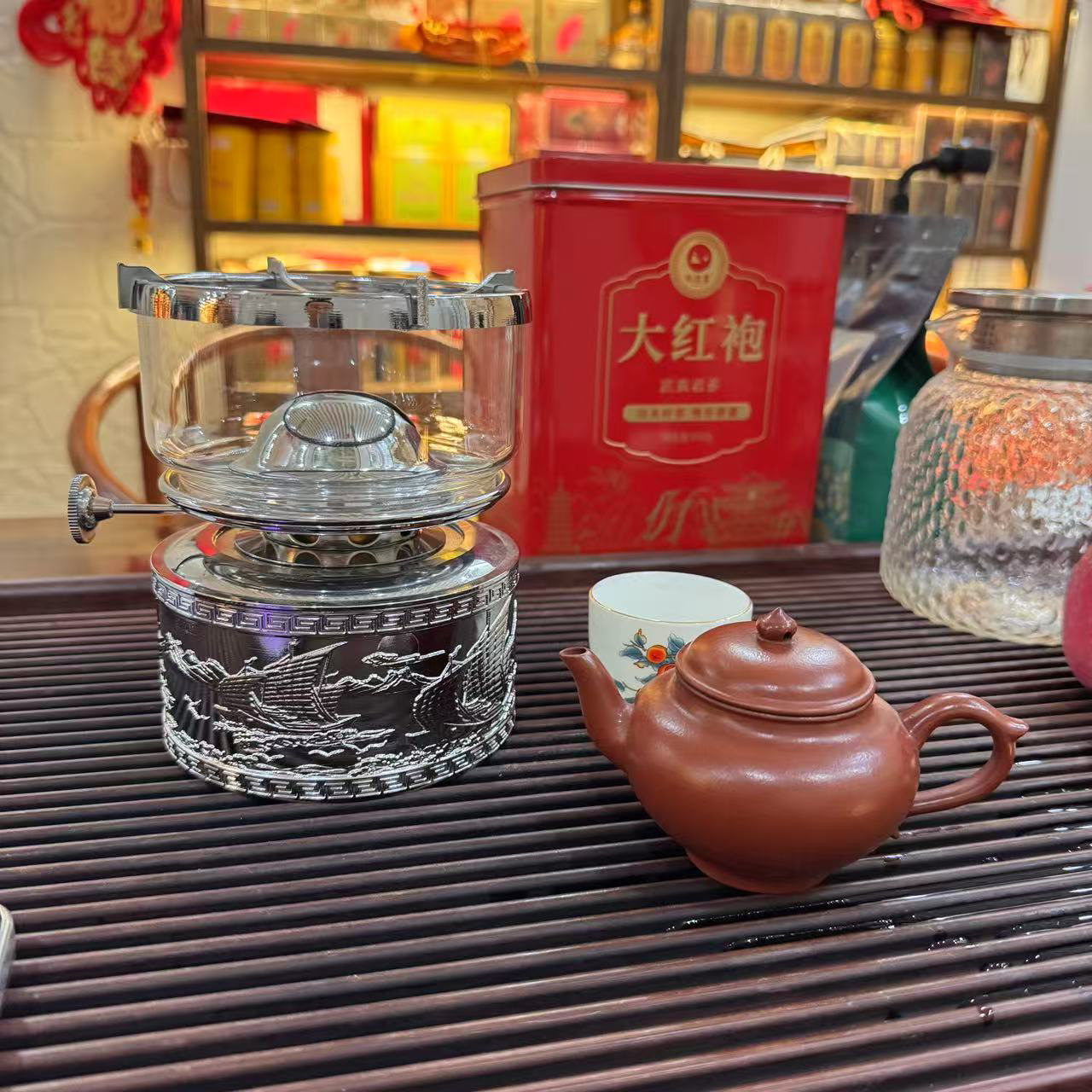 潮汕纯铜镀铬空气灯