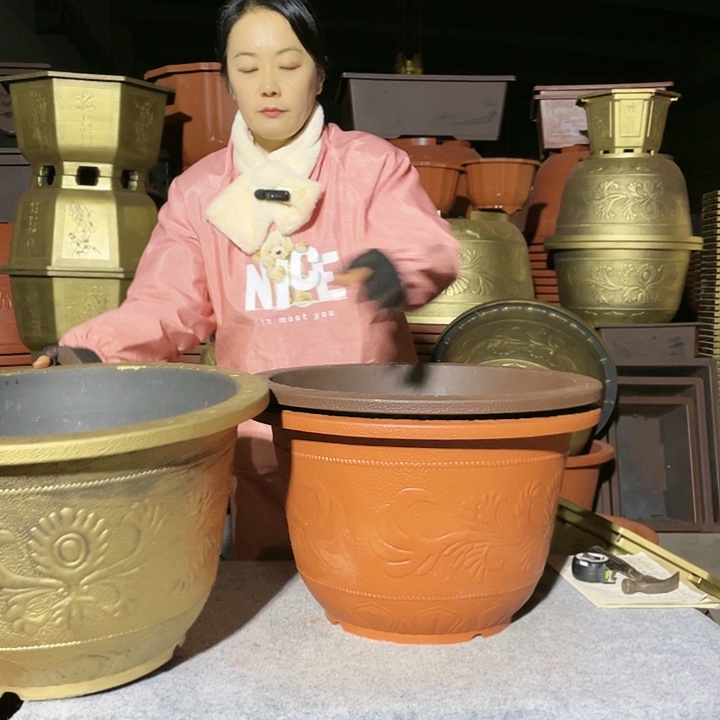 圆盆古铜五零四个
