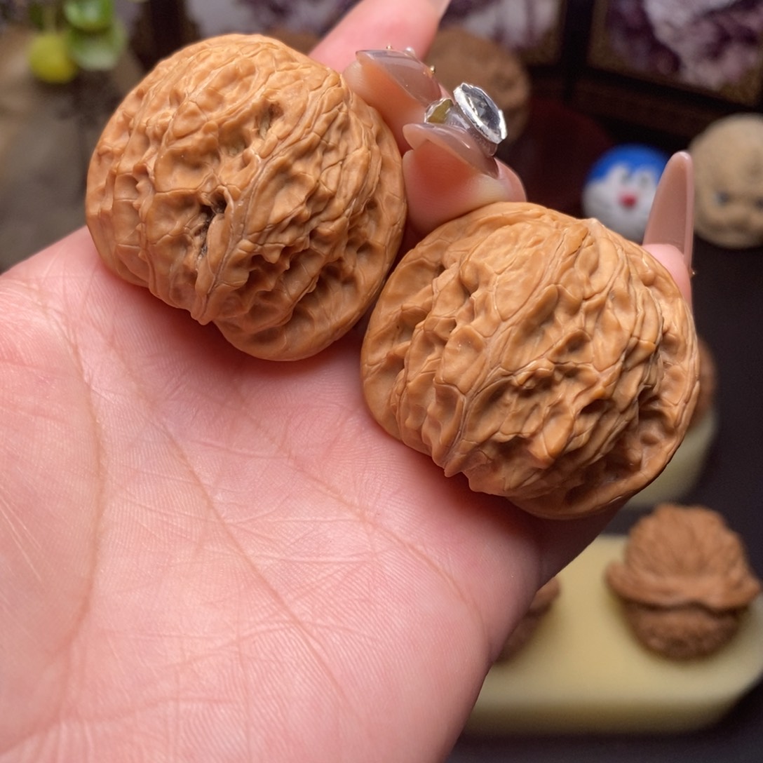 文玩核桃吊坠全品山地磨39.5