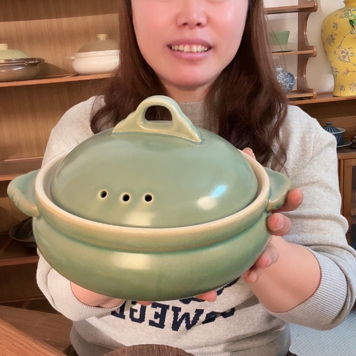 如意绿色焖烧锅砂锅