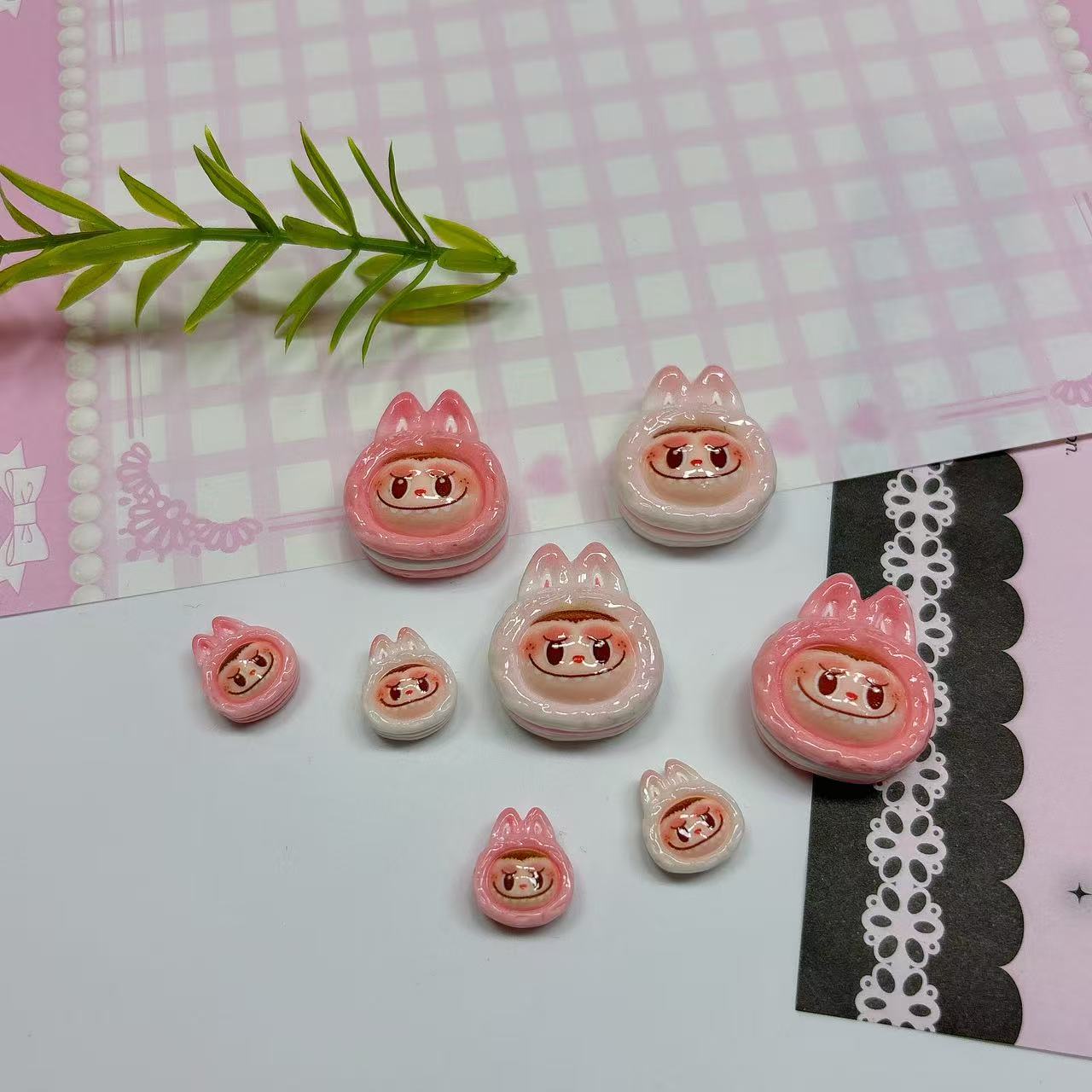 【拉-布-布夹心饼干】定制DIY百搭可爱手机饰品创意卡通