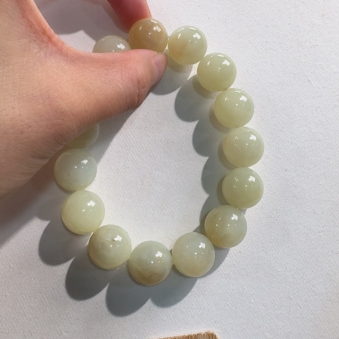 和田玉未镶嵌颈饰且末远矿14