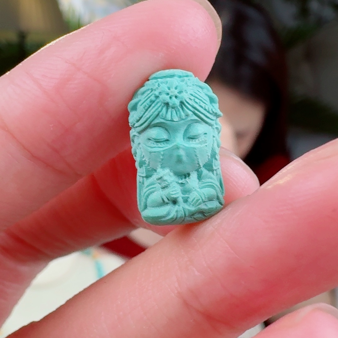 绿松石珠宝奇石未镶嵌