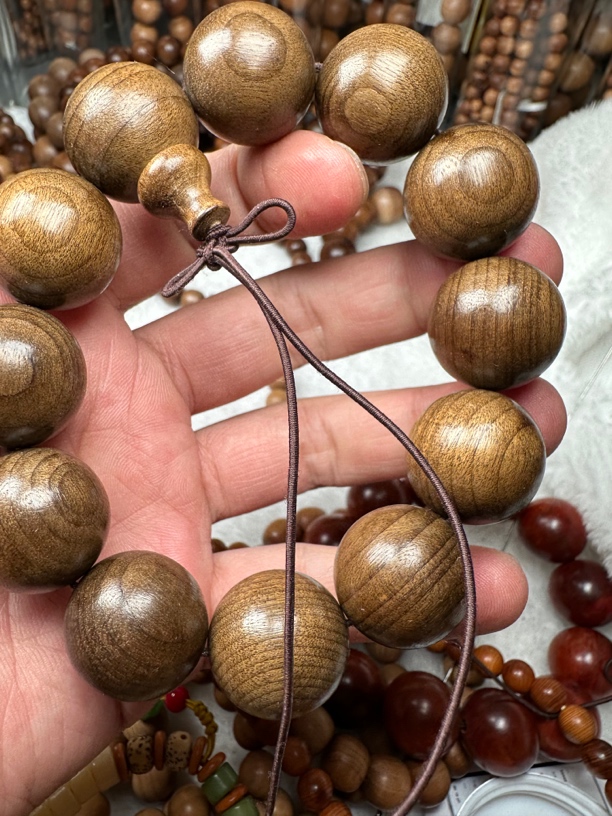 乌木金丝楠木手串佛珠阴沉木檀木念珠