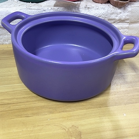 微瑕，明火，口径21，高度9没有盖子，2L