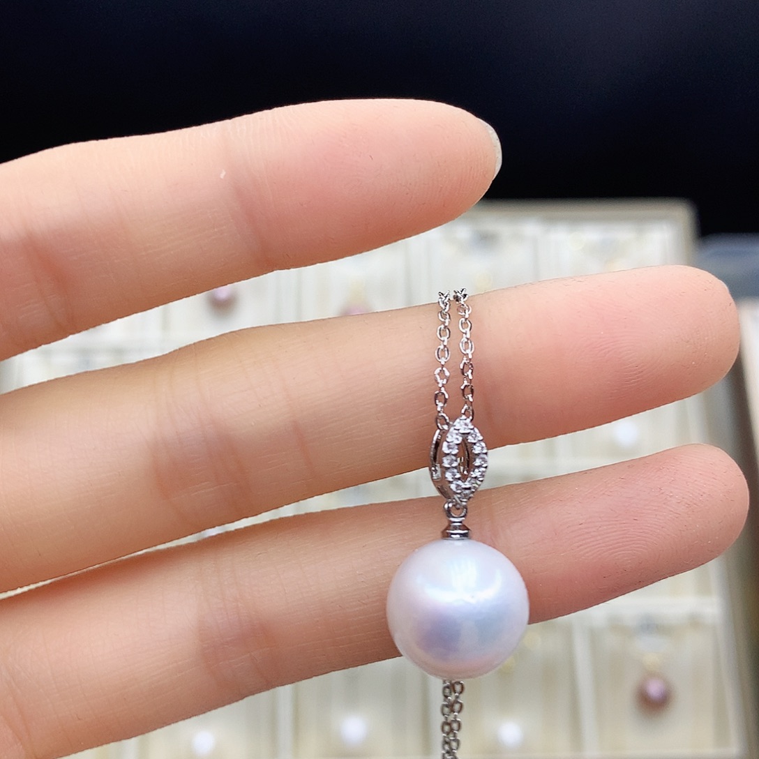 淡水珍珠颈饰合金