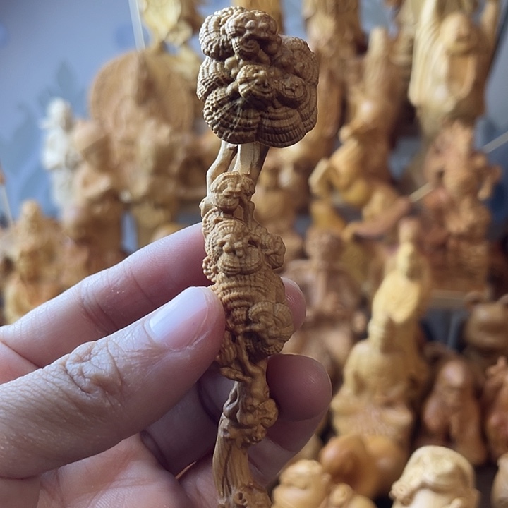柏木（崖柏）崖柏灵芝如意
