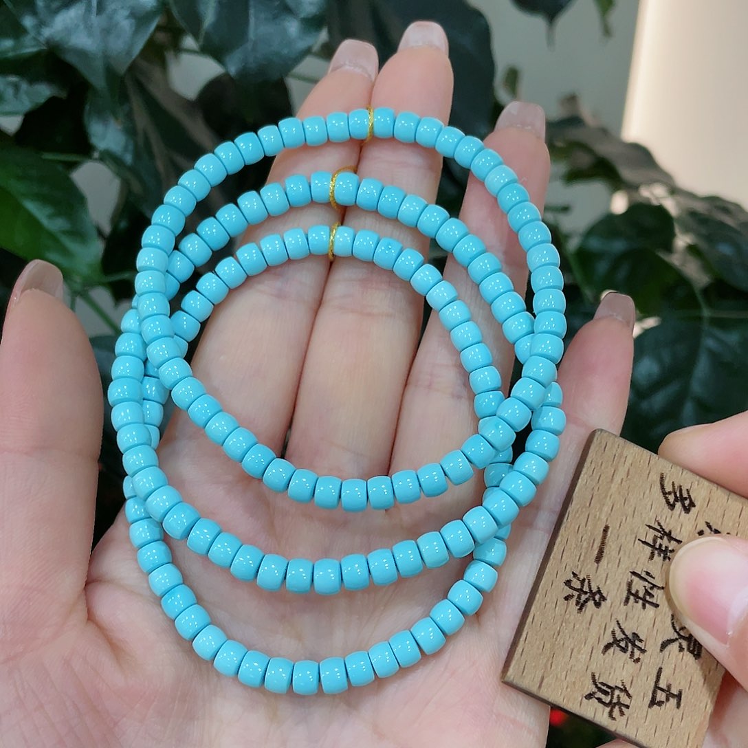 绿松石手串未镶嵌
