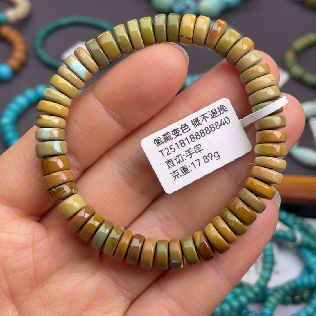 未镶嵌绿松石珠宝奇石