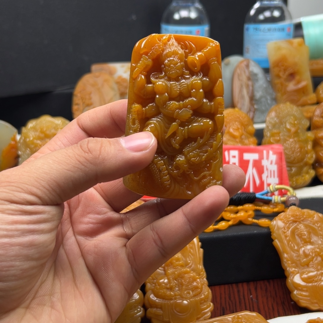 石英质玉（黄龙玉）未镶嵌多选一发货