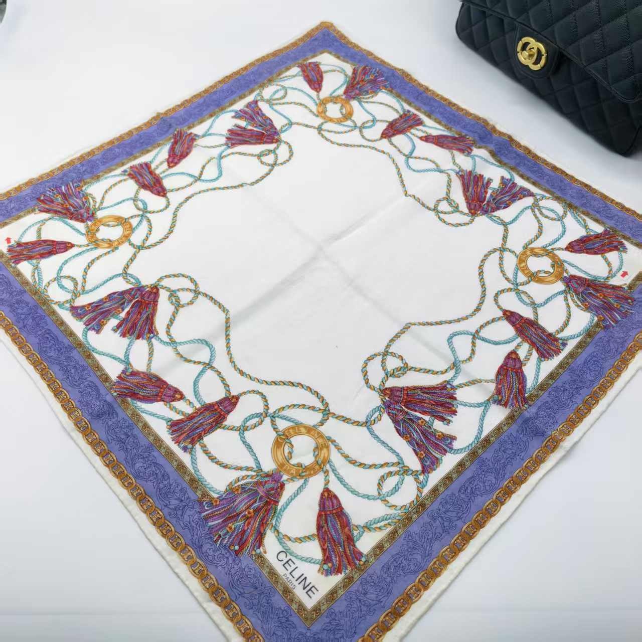 95新 Celine/思琳 海囤/思琳///丝巾/yy08676