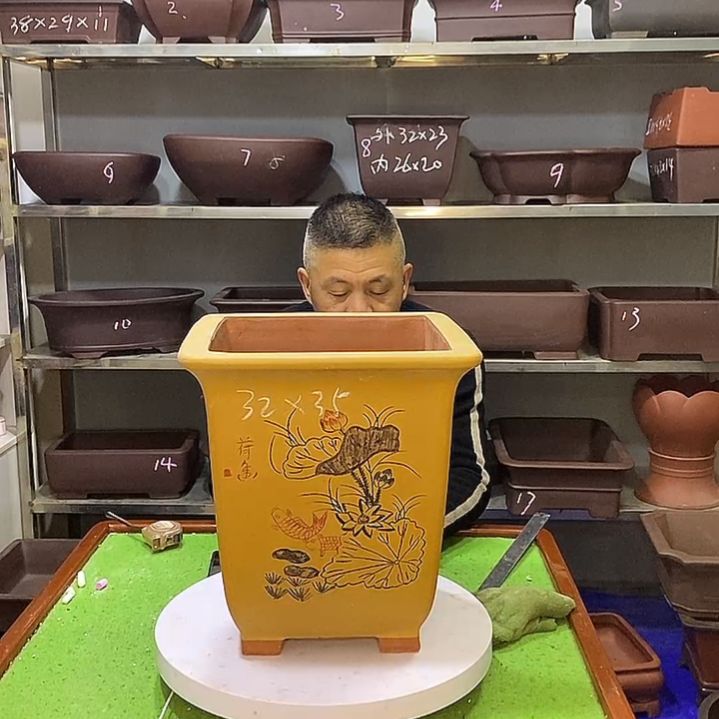 宜兴紫砂花盆花盆花盆花盆