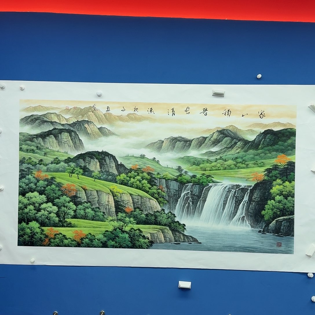 国画多次参加国内外大型