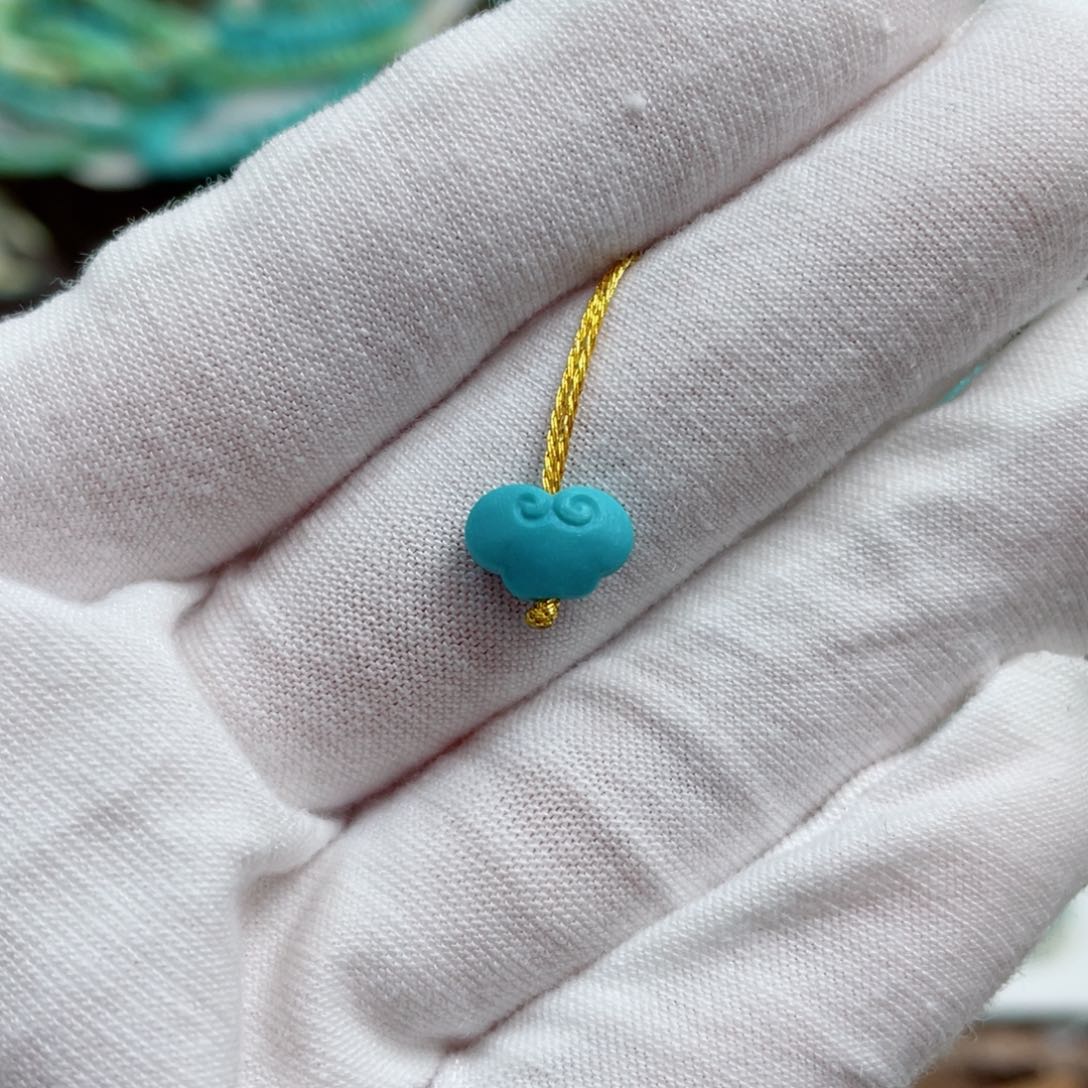 未镶嵌绿松石珠宝奇石