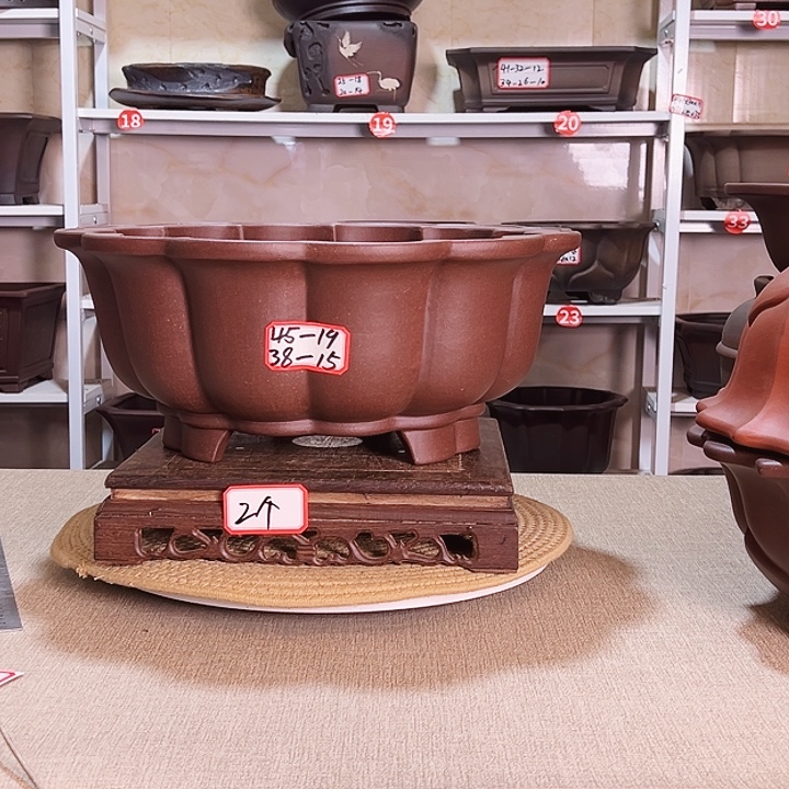 春***园花盆紫砂紫砂花盆