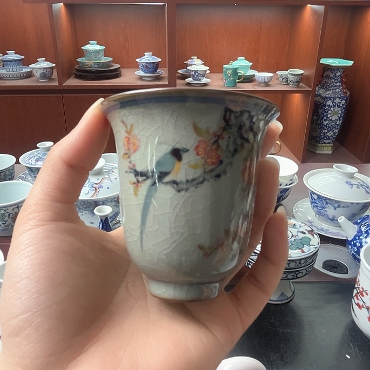 摆件景德镇陶瓷茶具摆件日用瓷器