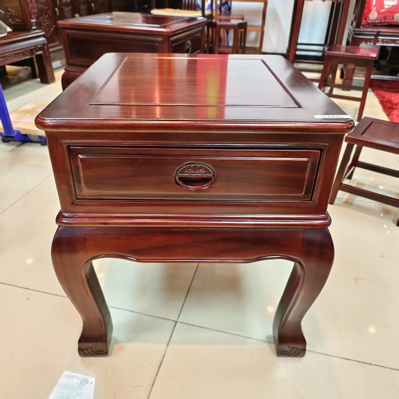 酸枝木 角几尺寸:长60宽54高60