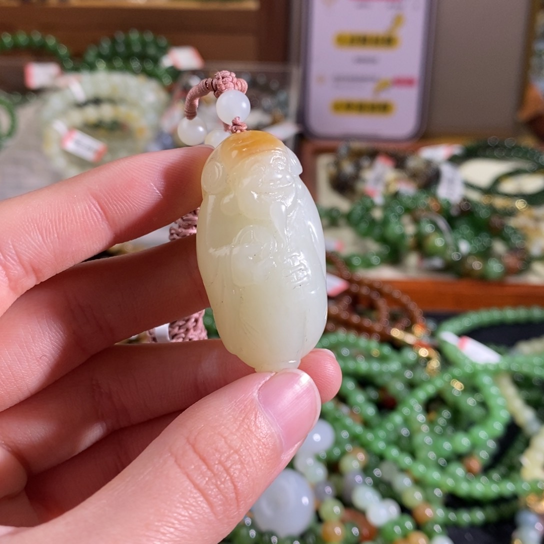 和田玉手链未镶嵌