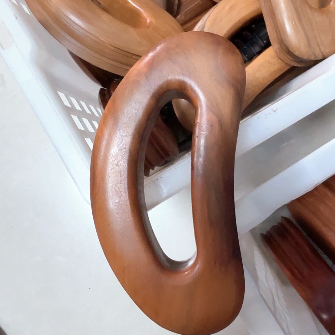 梨木半圆推板瑕疵