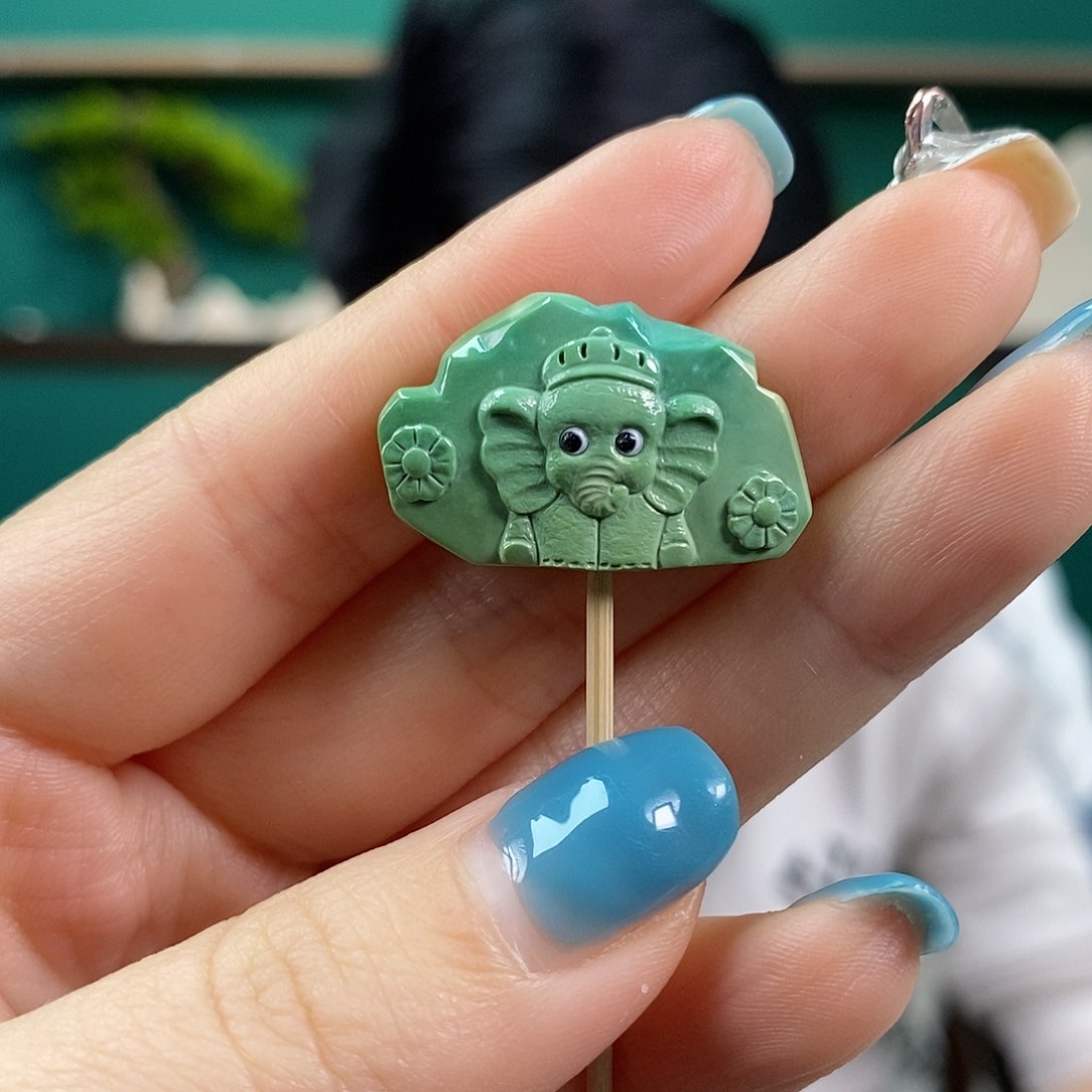 绿松石珠宝奇石未镶嵌