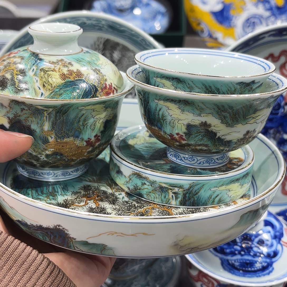 瓷片景德镇瓷器艺术