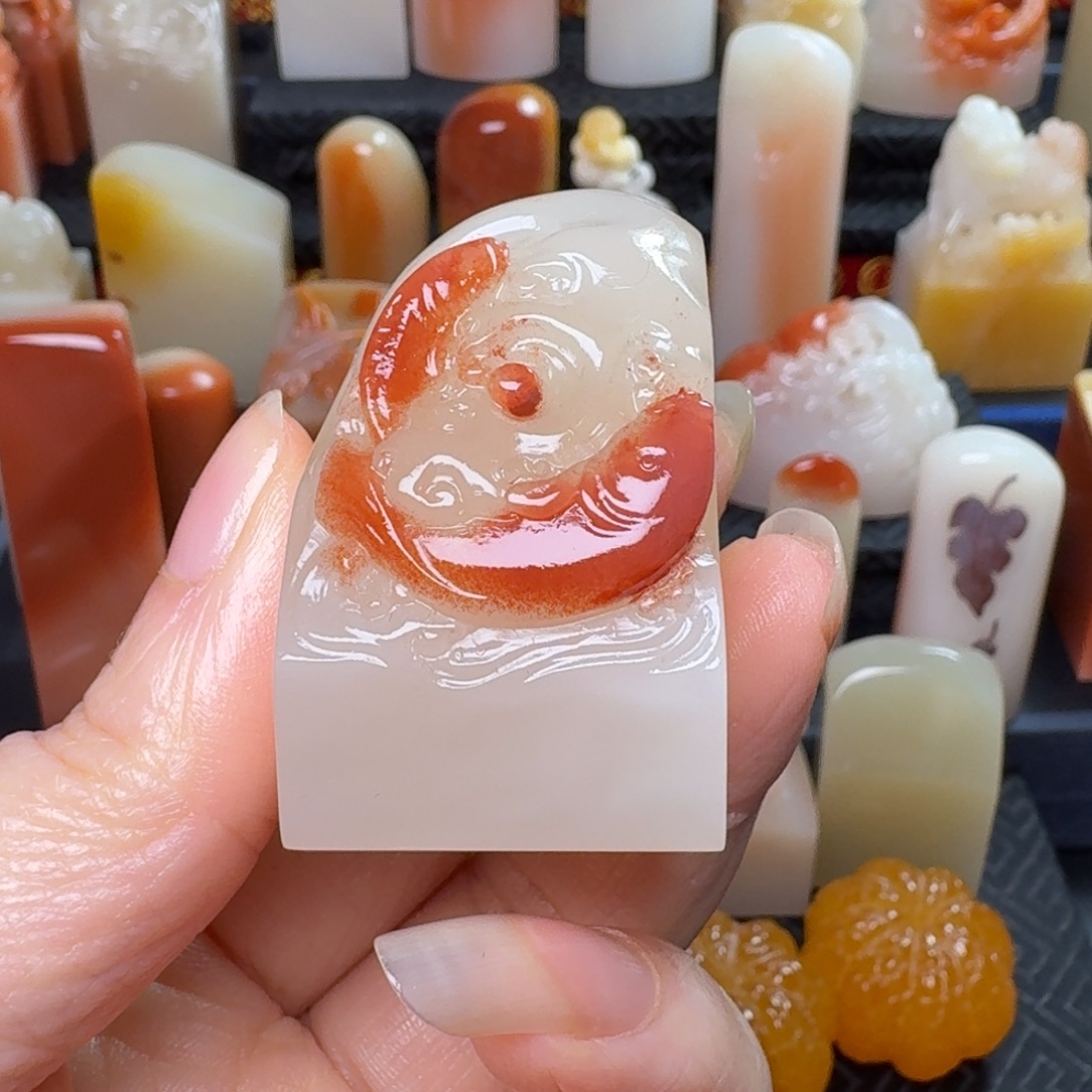 夏***）老挝石漂亮的好看的