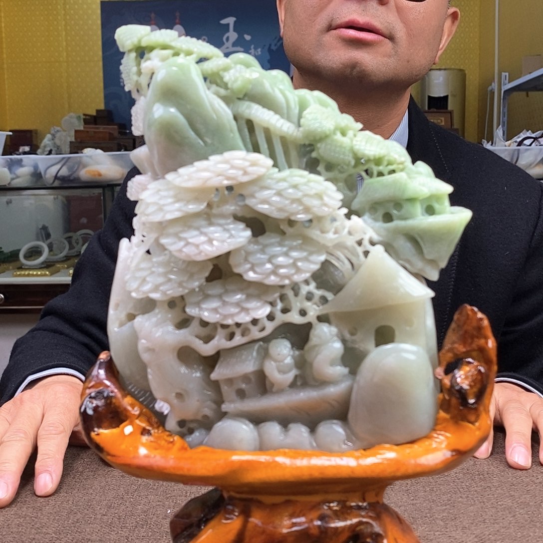 和田玉挂件未镶嵌