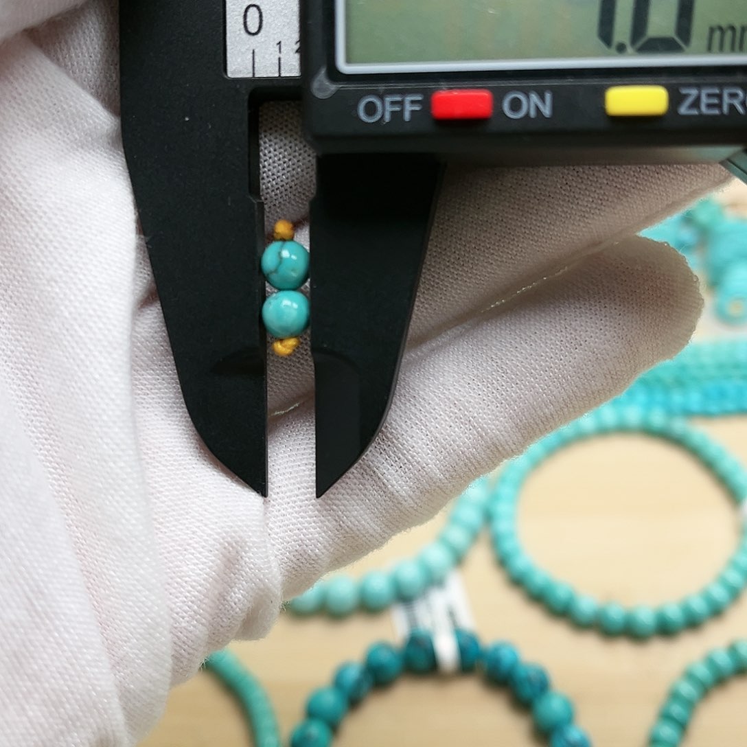 绿松石圆珠未镶嵌