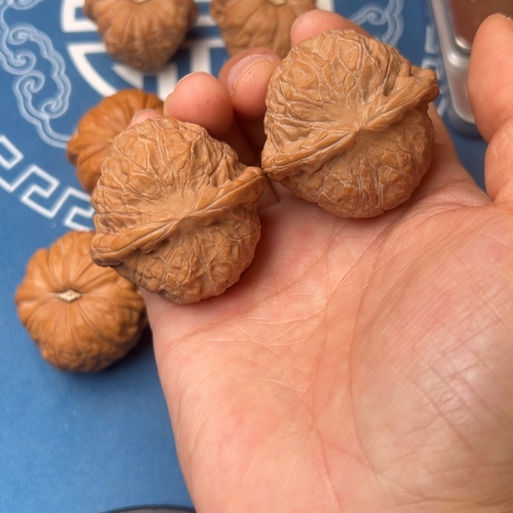 把件文玩核桃玛*卡南瓜
