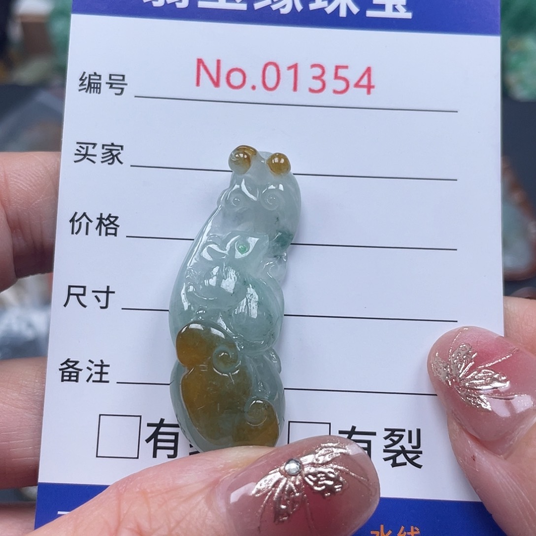 翡翠颈饰未镶嵌翡玉缘翡翠