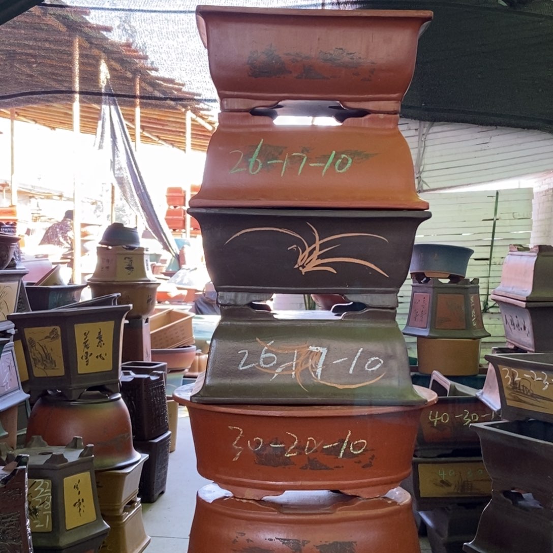 紫砂花盆紫砂紫砂