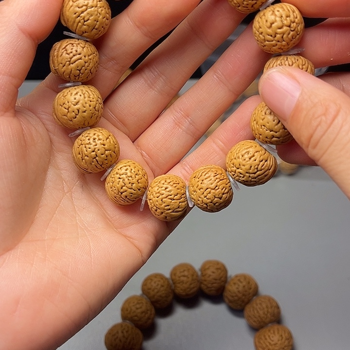 安***车吊坠桃核桃核手串