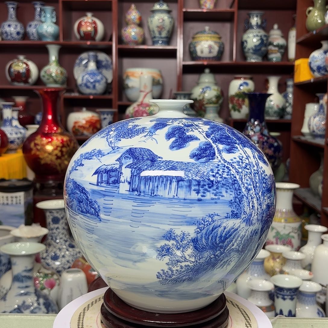 陶摆件高度28厘米宽28厘米