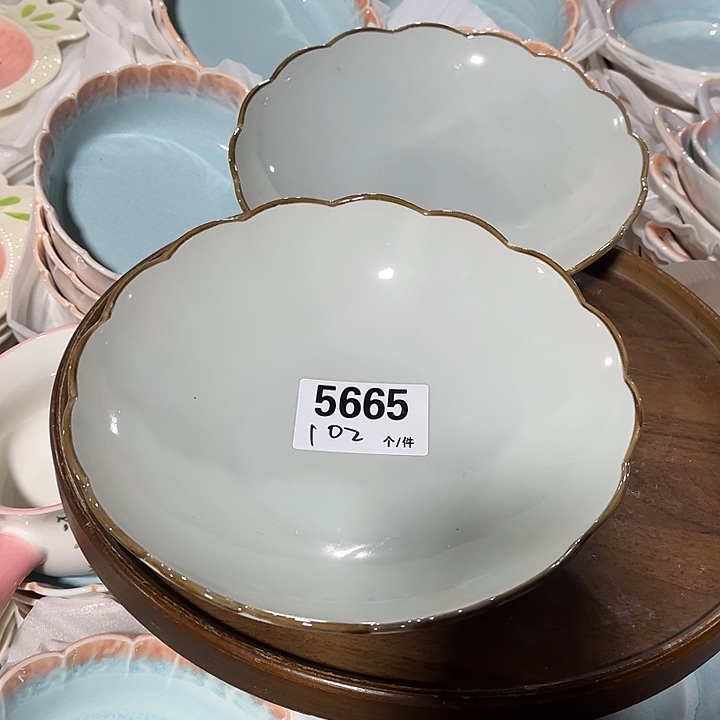 瓷微瑕外贸餐具5665