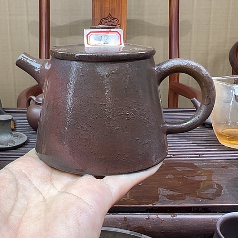 可***鼻戬谷龙窑坭兴陶柴烧茶壶18