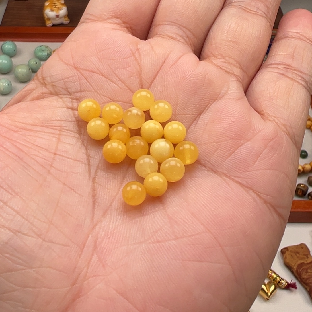 琥珀未镶嵌吊坠(不含链)