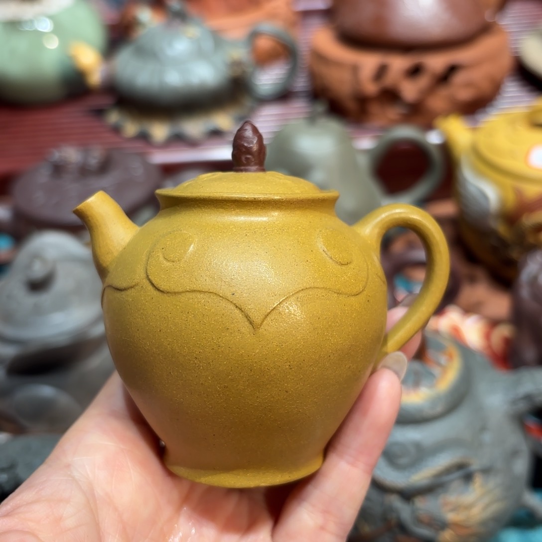 壶紫砂花开的时候真的