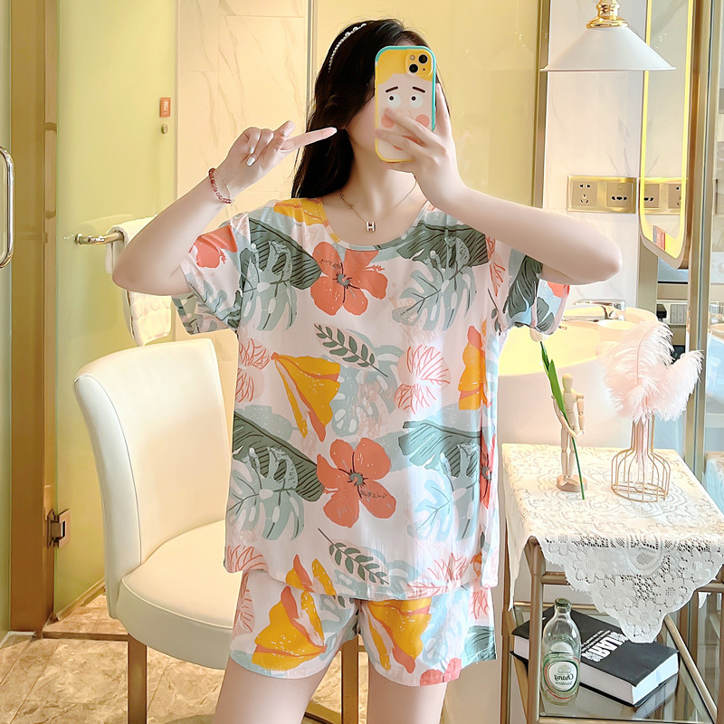 A09睡衣夏季女士性感薄款夏天家居服