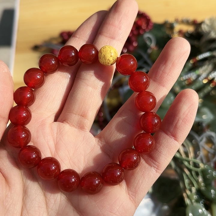 玛瑙/玉髓手链未镶嵌