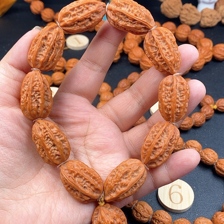 文玩核桃手串瓜条手持