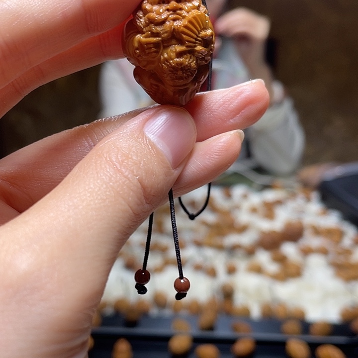 橄榄核手串/手链钟馗