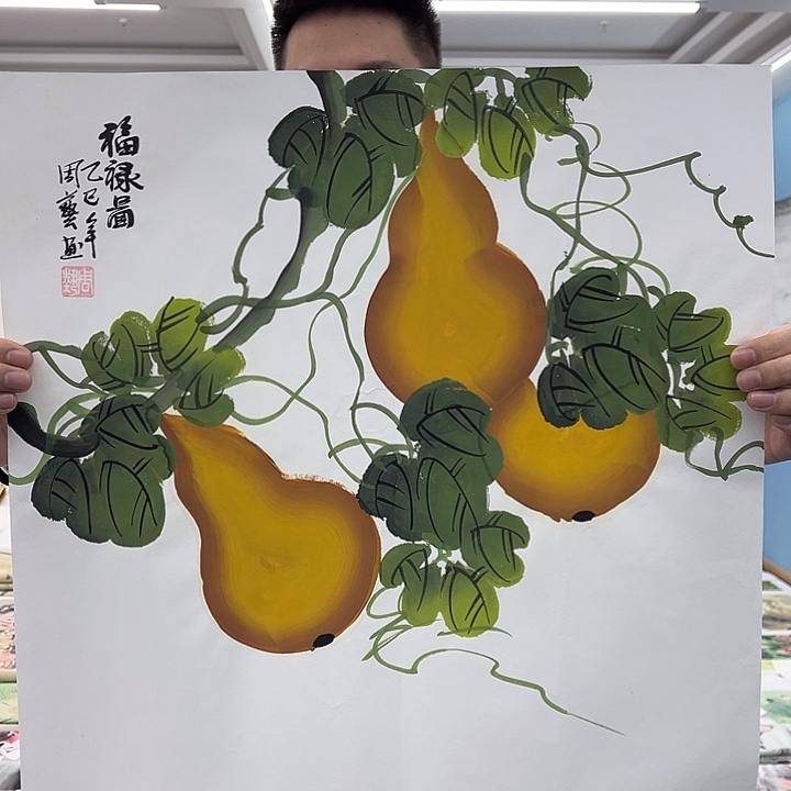 国画手绘国画作品