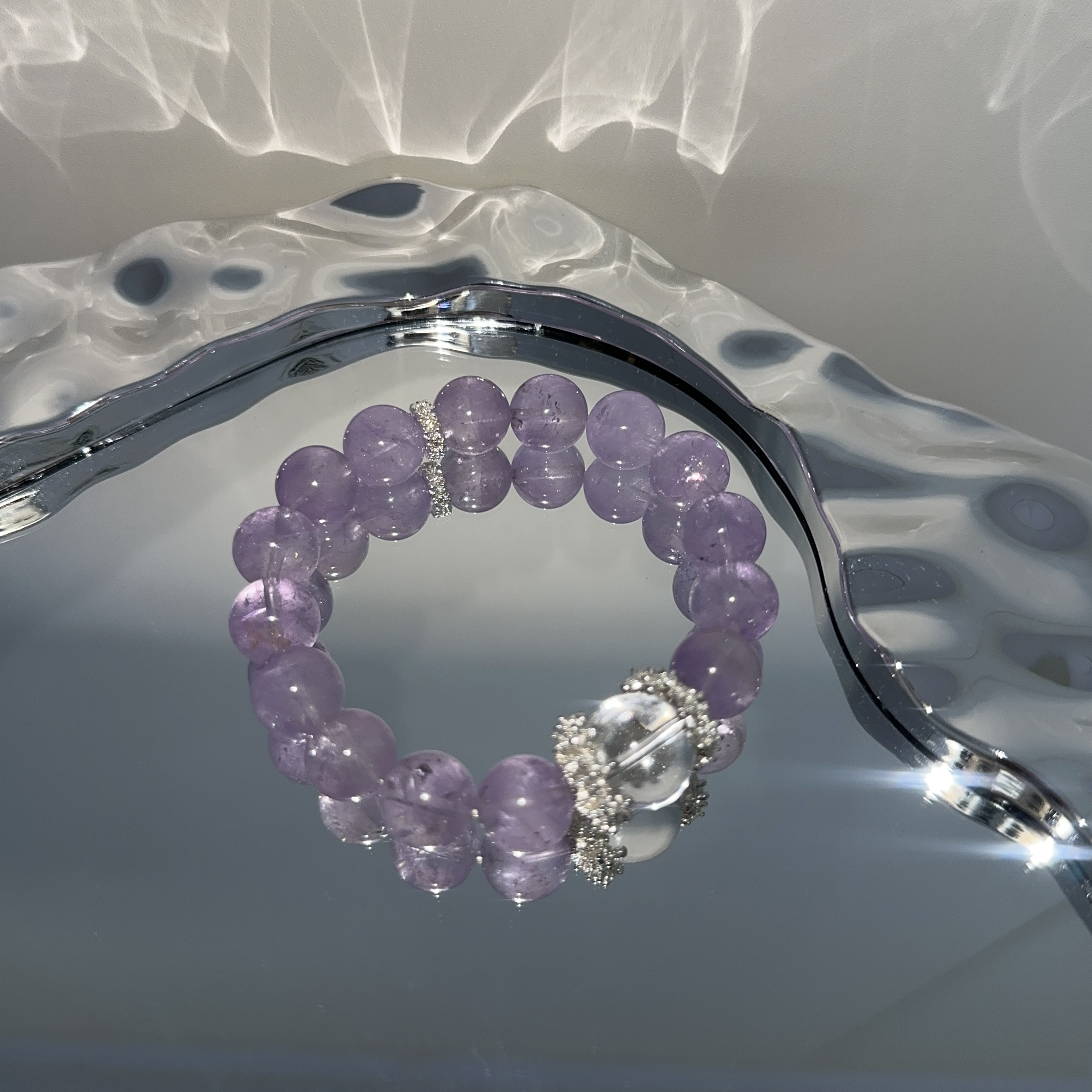 【泓钰珠宝✖️薰衣草】紫水晶11mm白水晶13mm多样发一3030