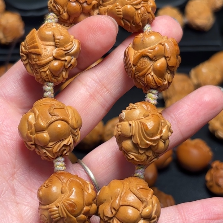 橄榄核手串/手链遥*爸手串