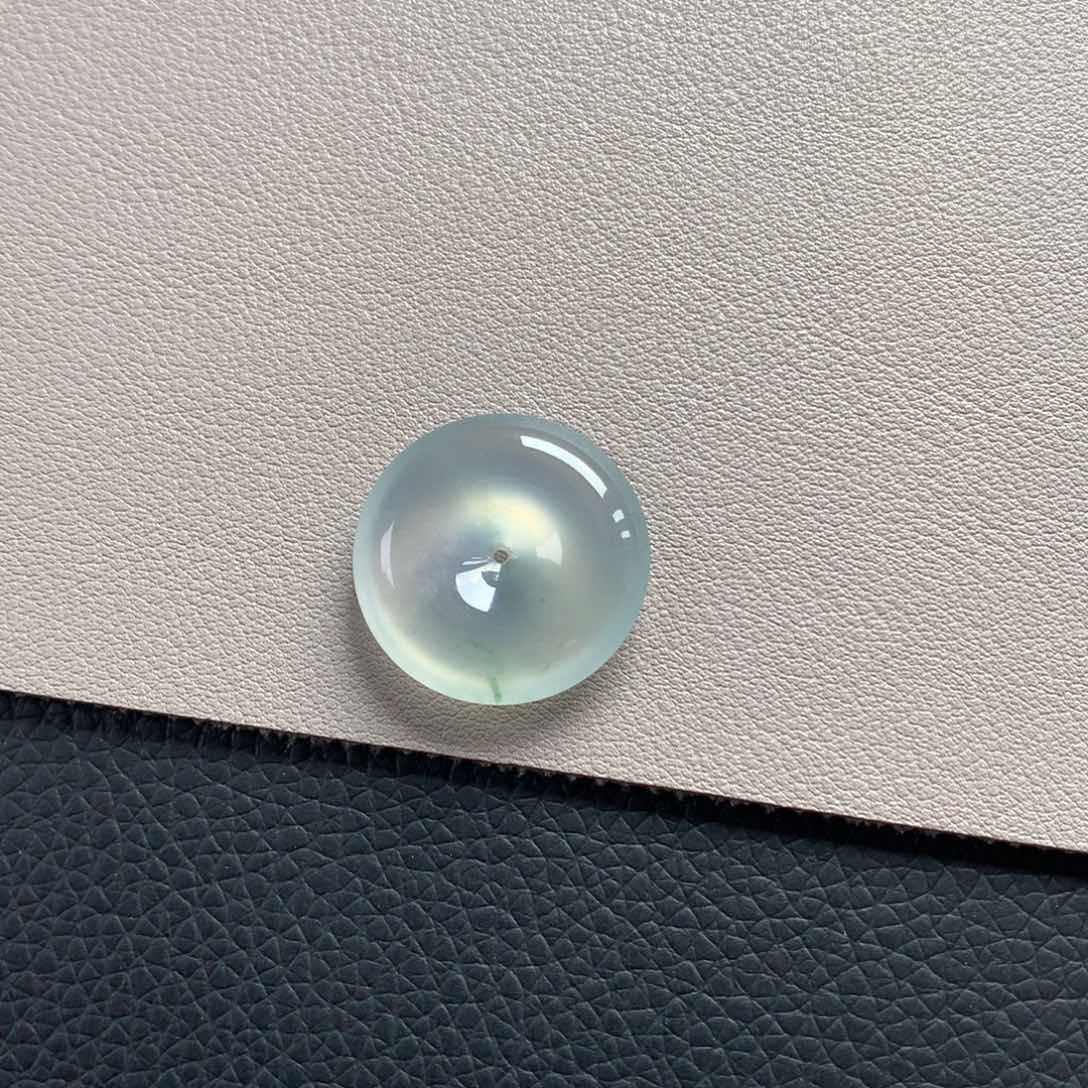 翡翠颈饰未镶嵌天然缅甸翡翠吊坠22.9-5.7