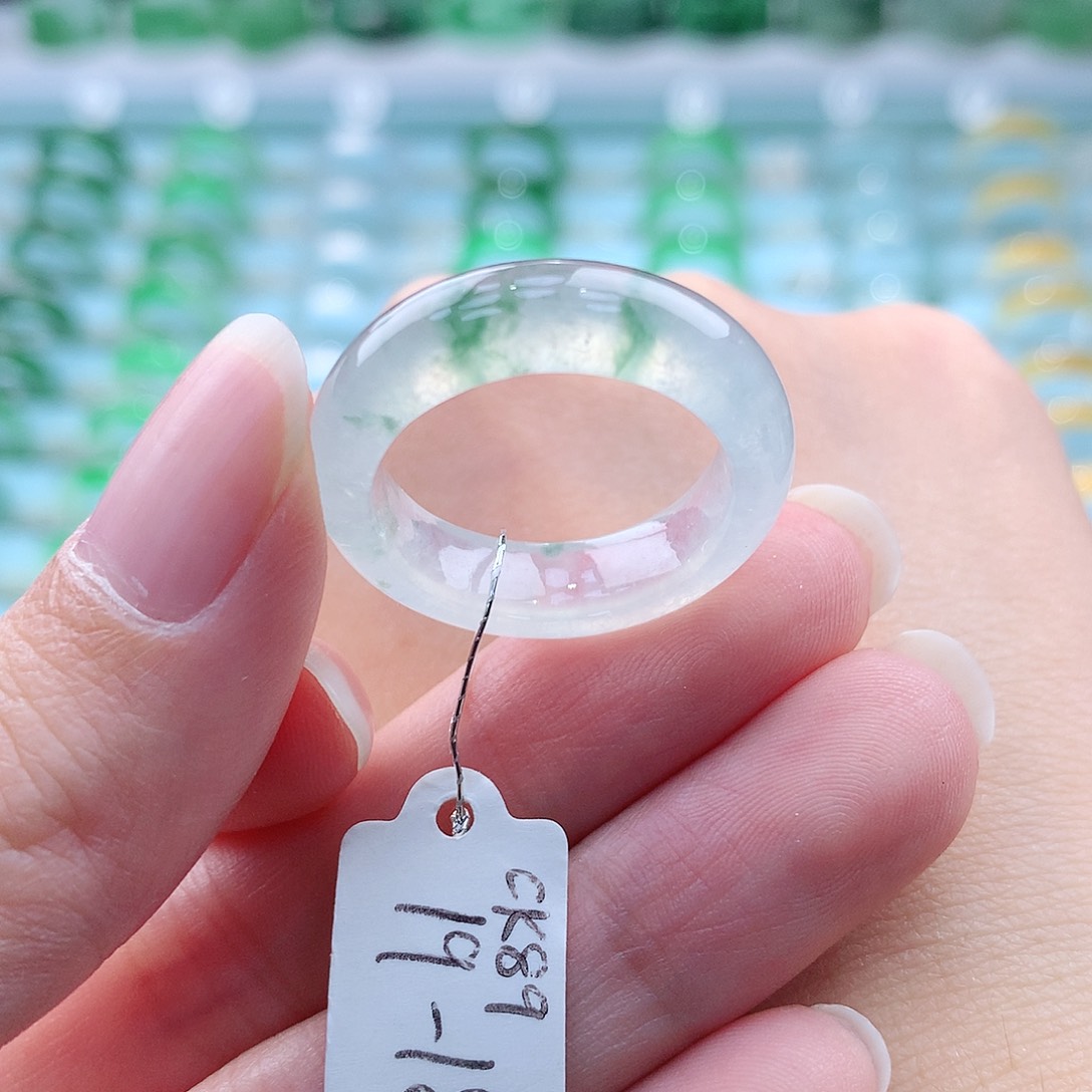 翡翠未镶嵌戒指缅甸翡翠A货